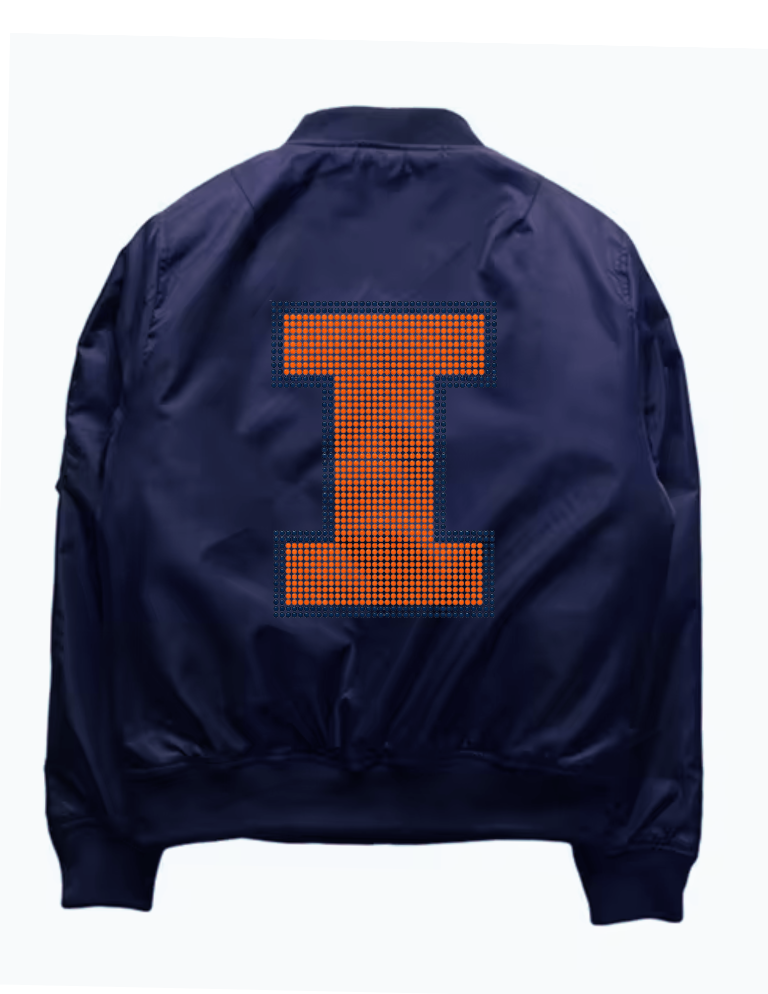 University of Illinois Orange Block I Navy Bomber