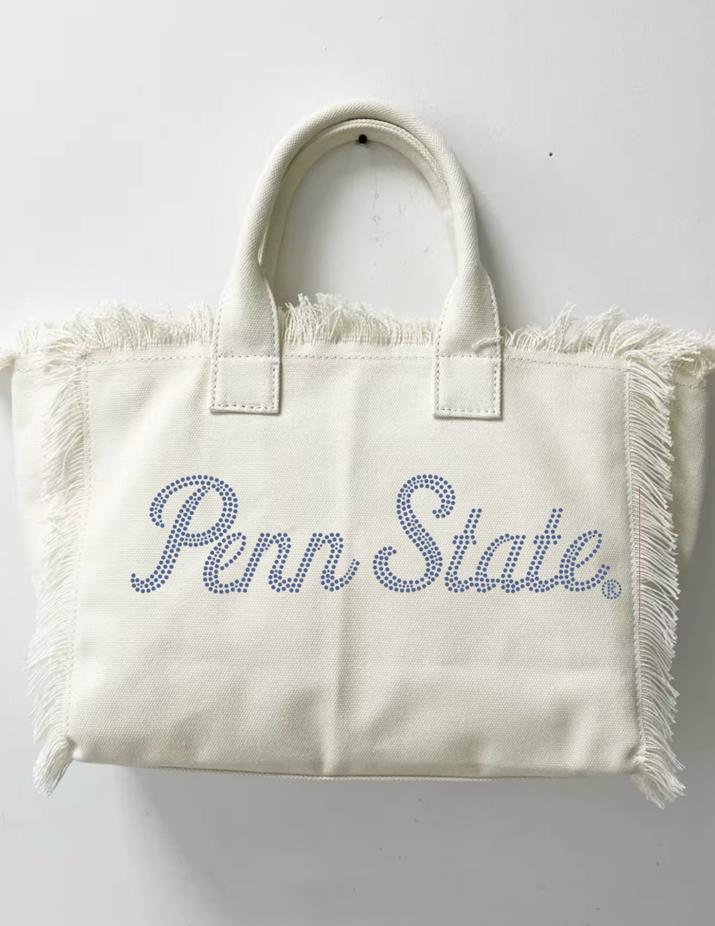 Penn State Script Ivory Tote Bag