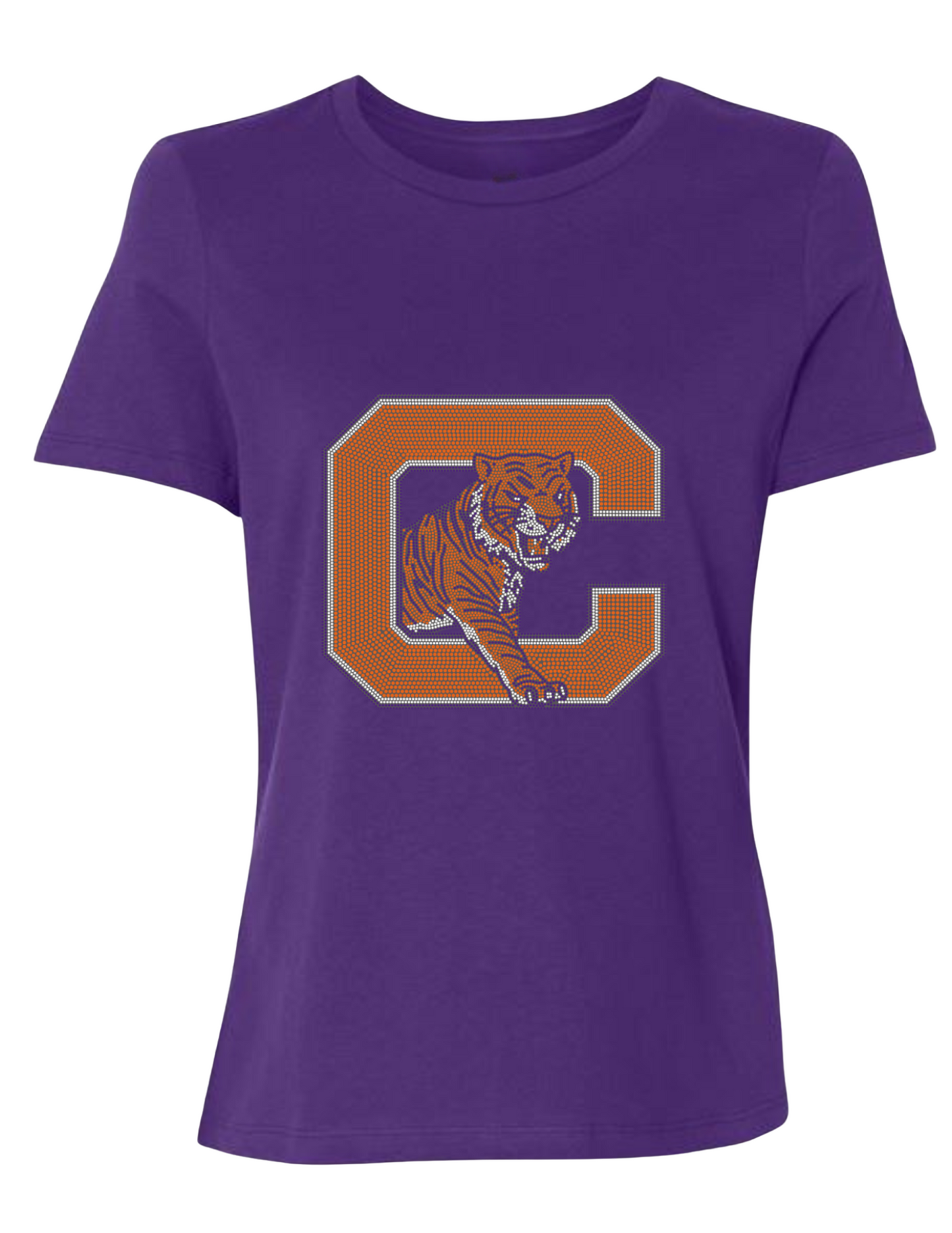 Game Day T-Shirt, Purple, Clemson University Clemson C Tiger
