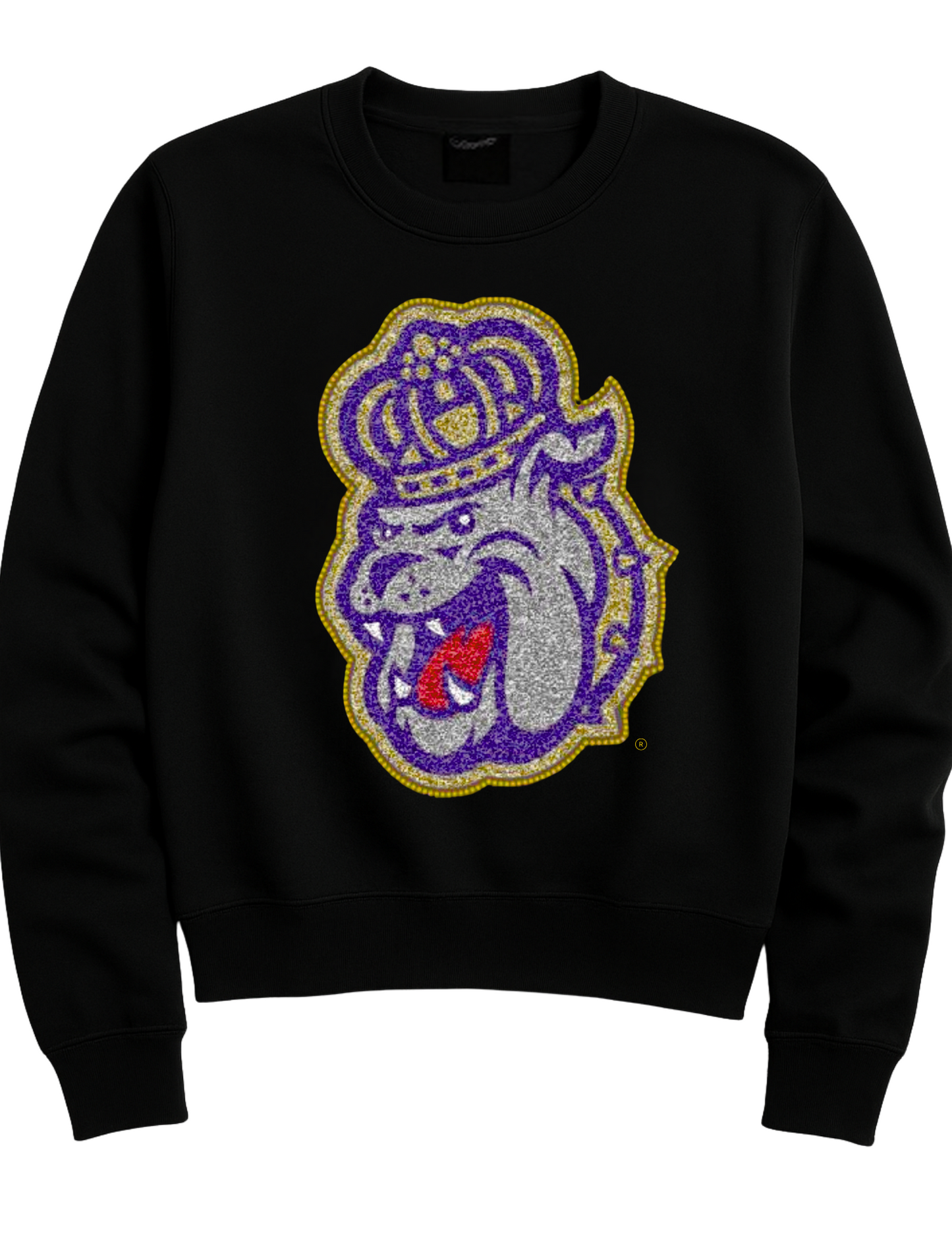 Game Day Sweatshirt, Crewneck Black, Multi JMU Duke