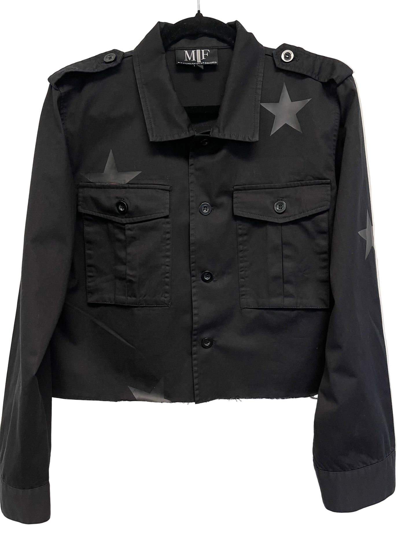 University of Kentucky Interlocking White UK Black Shacket