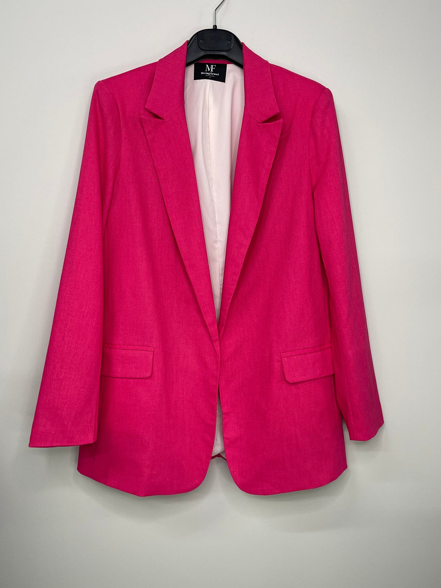 Blazer, Linen Pink, Silver Buddha