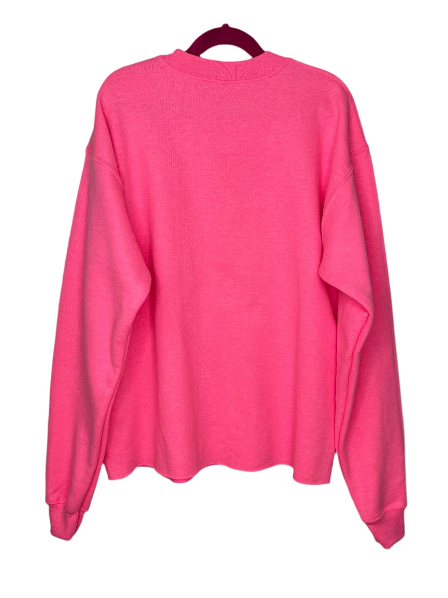 Kids Pink Sweatshirt w/ Paint Sneaker