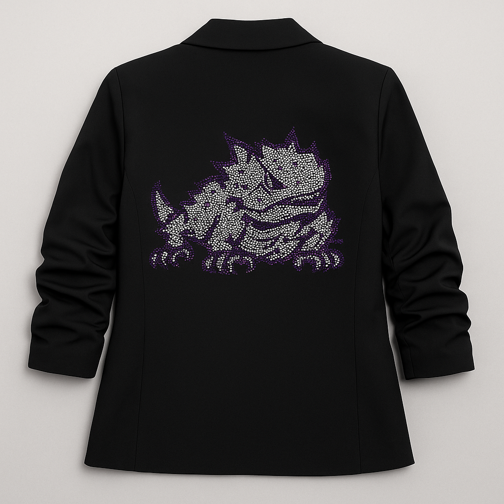 Game Day Blazer, Black, TCU Horned Frog