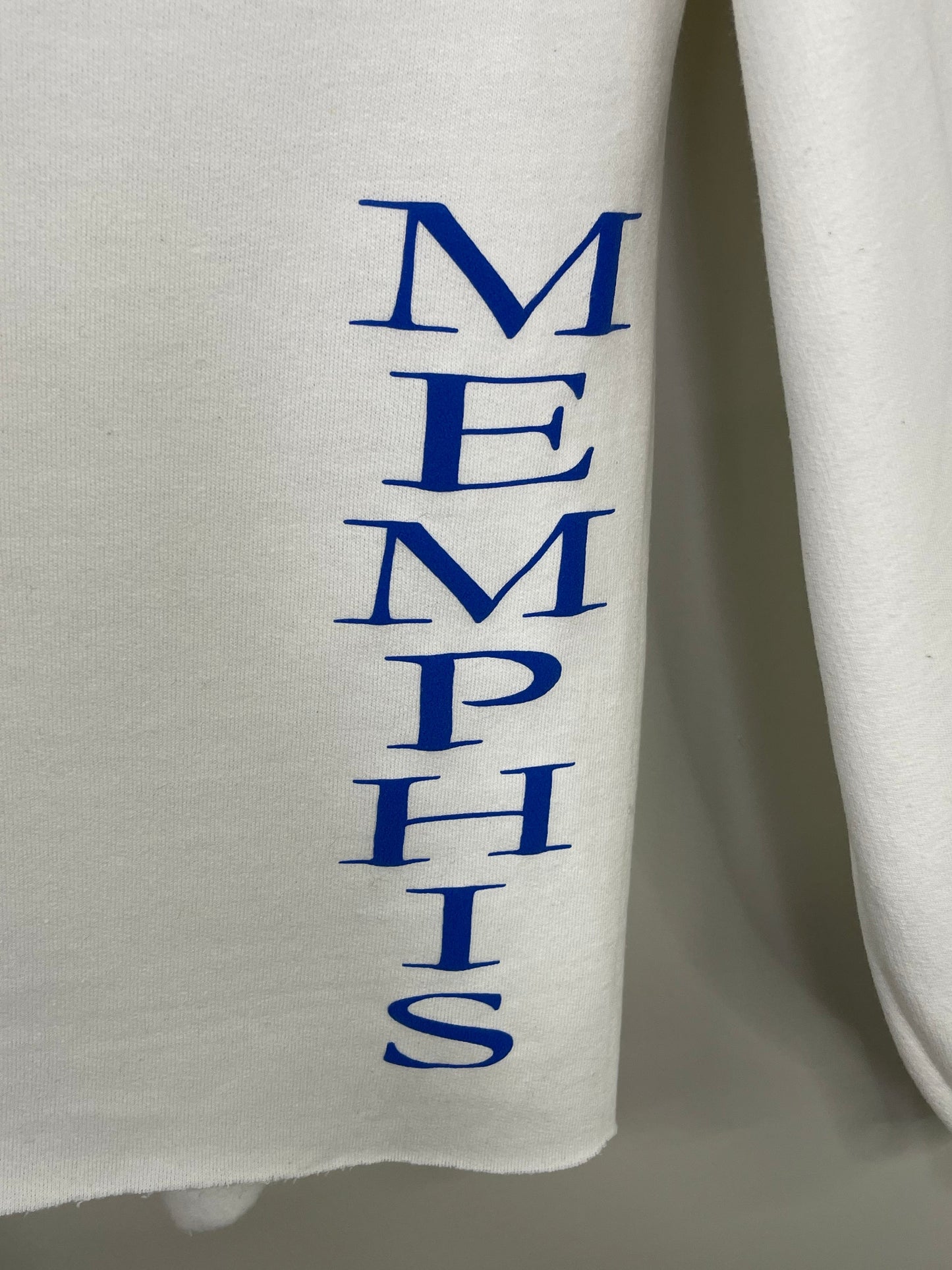 Game Day Sweatshirt, Crewneck White, Go Tigers Go Memphis