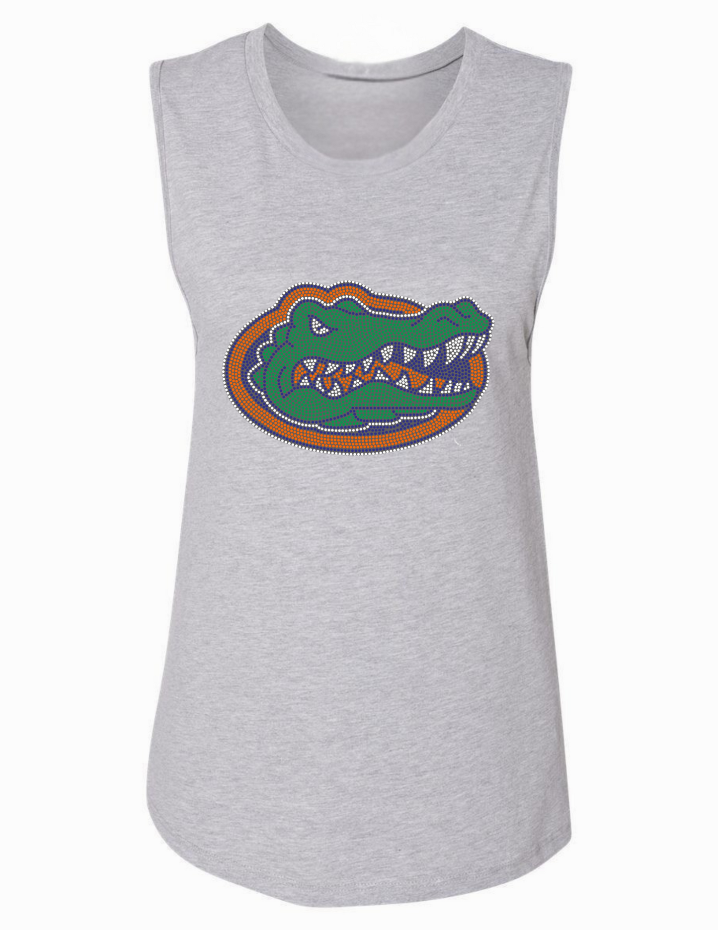 Licensed Game Day Tank Top, Gray, Univ of Florida Gator