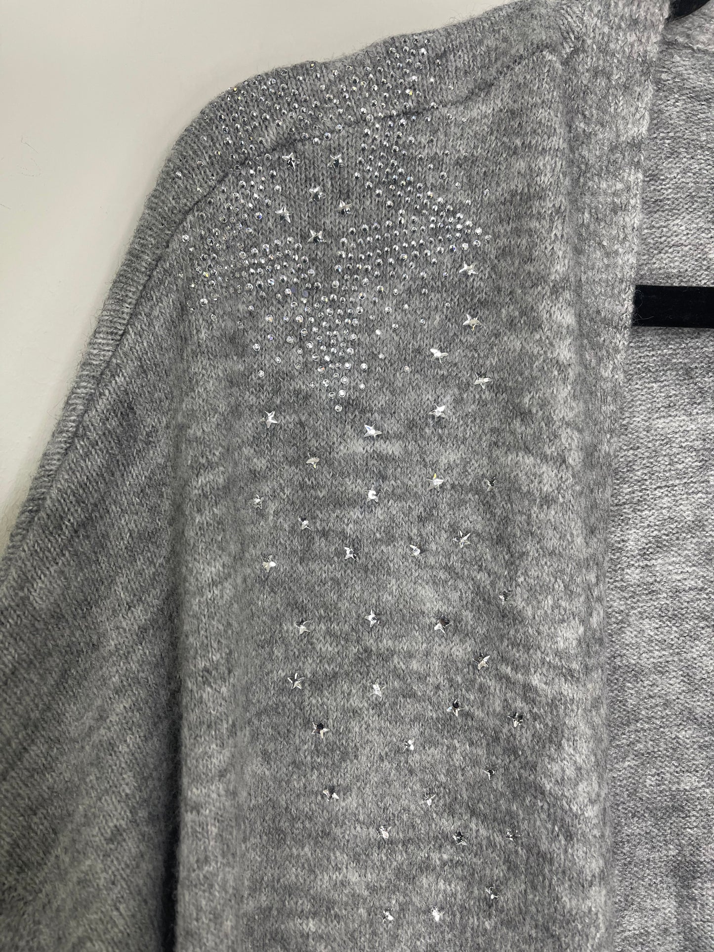 Shooting Stars Gray Long Cardigan