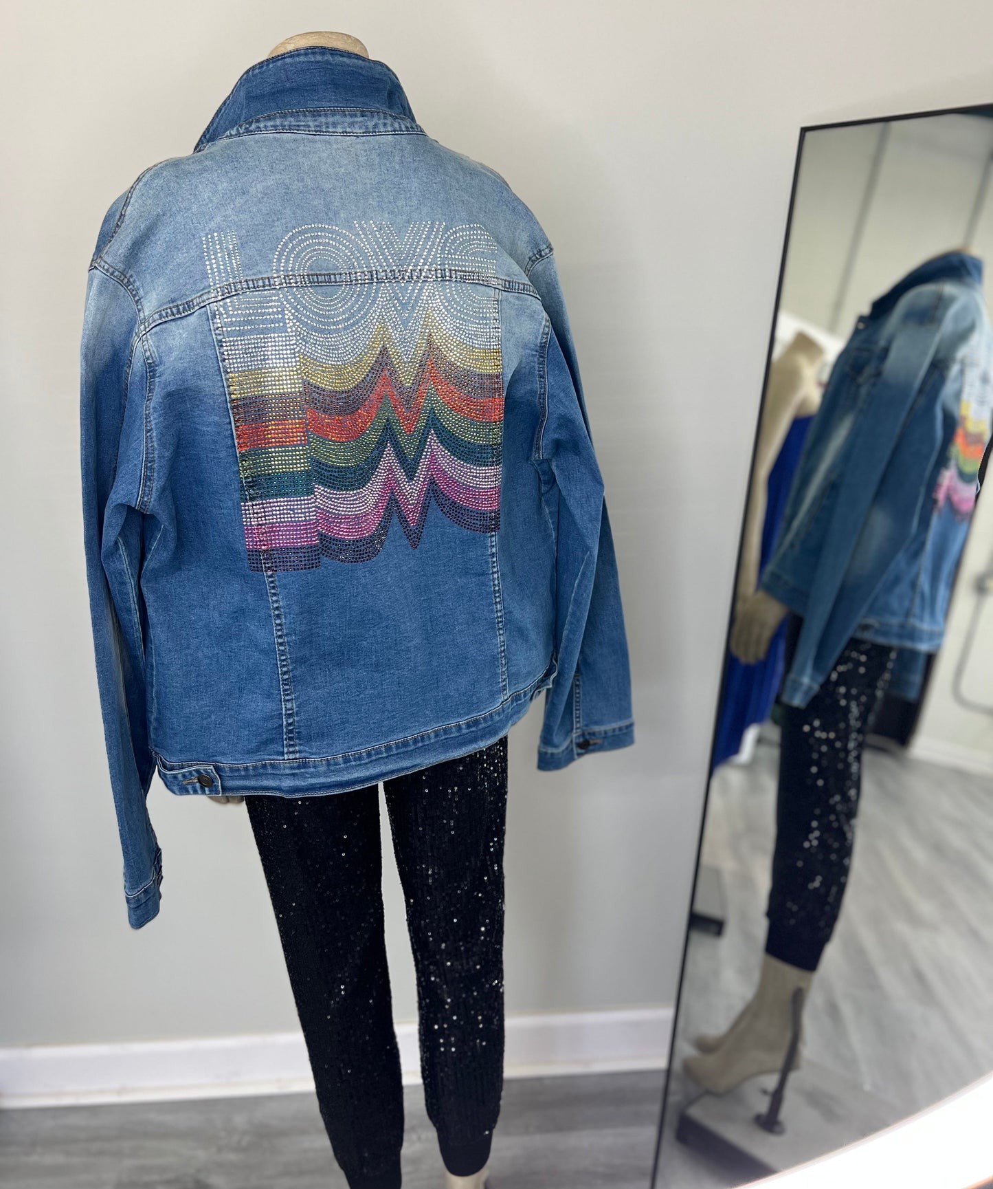 Jacket, Blue Denim, Love Repeater