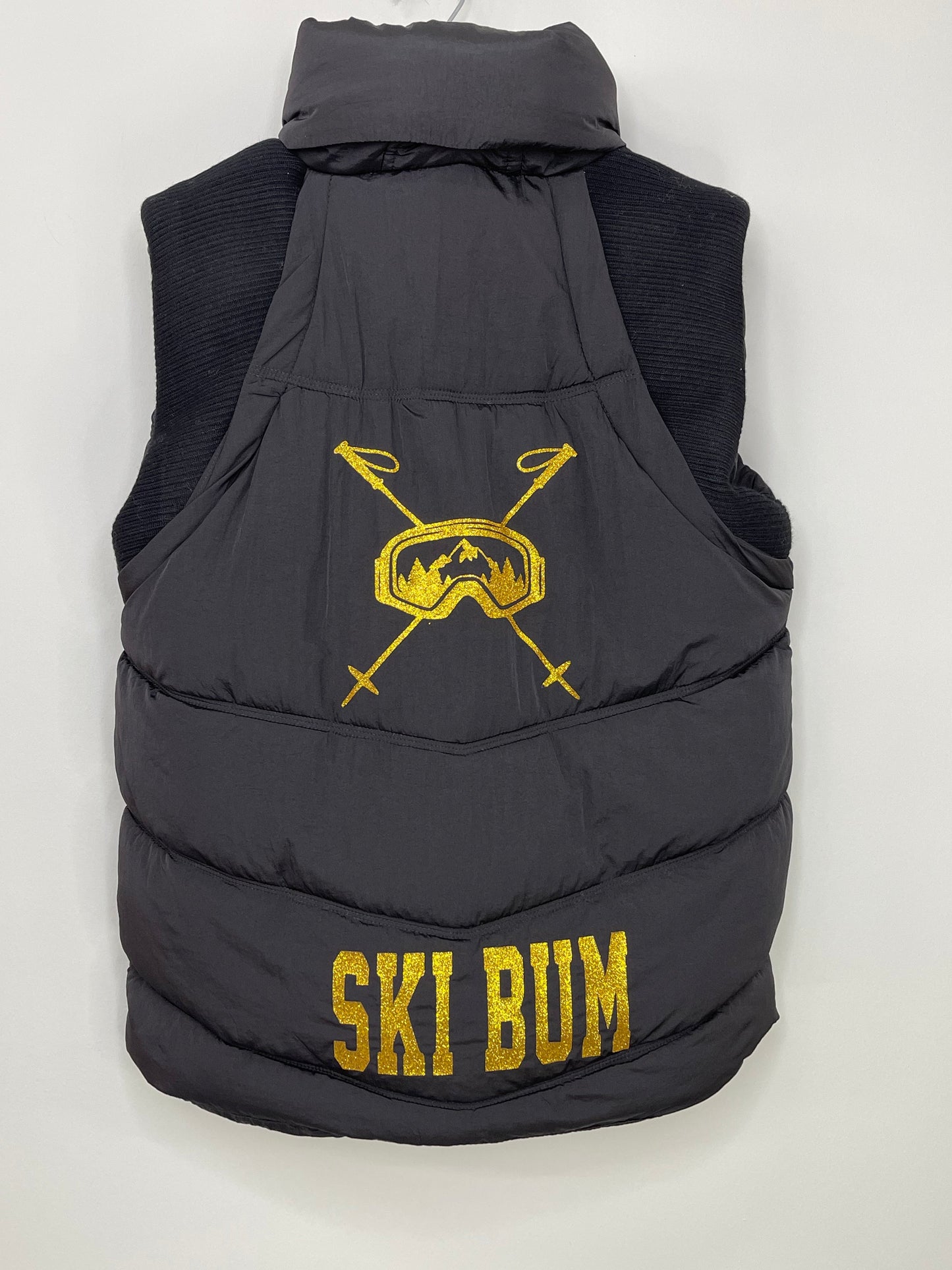 Vest, Puffer Black, Ski Bum