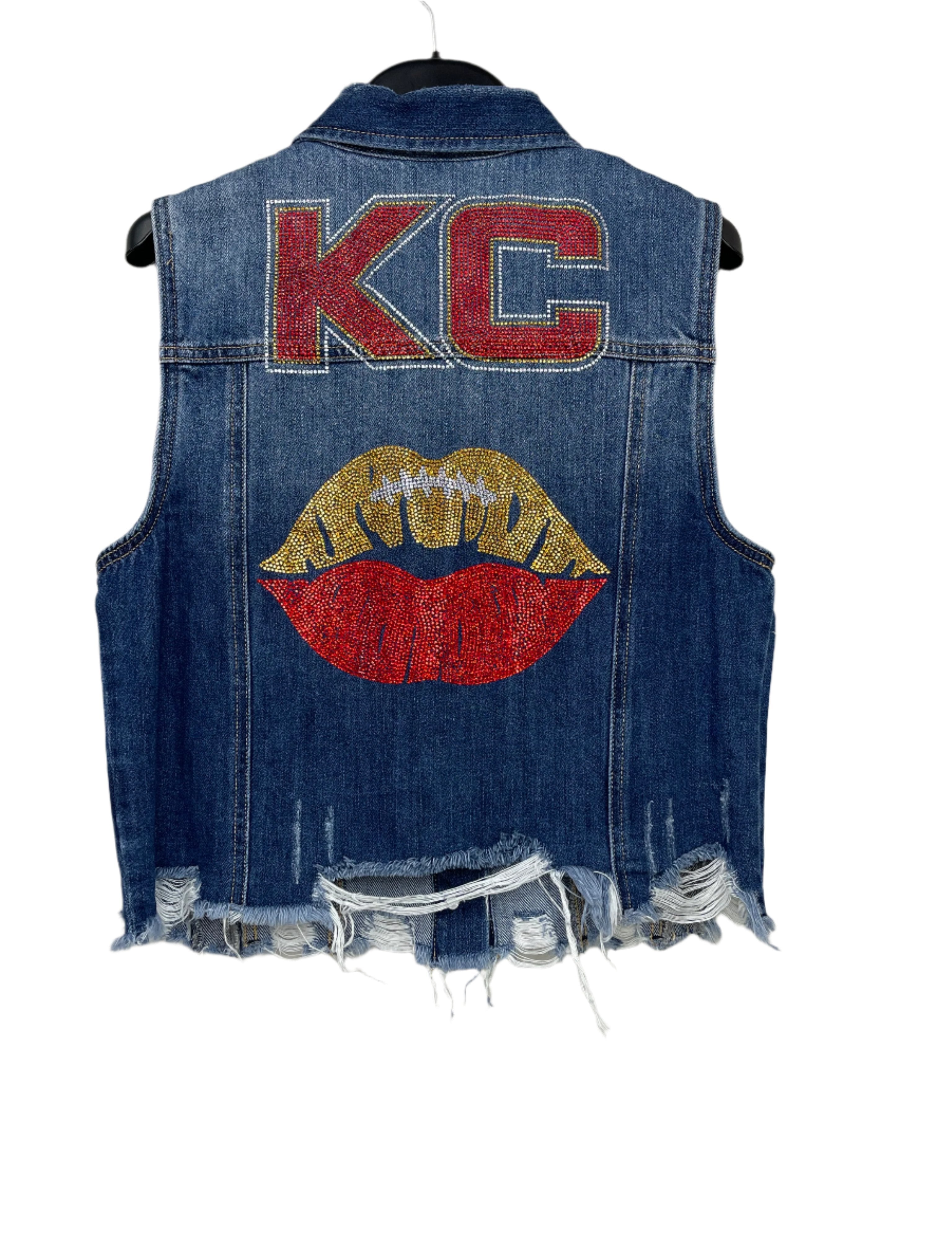 KC Lips Game Day Vest