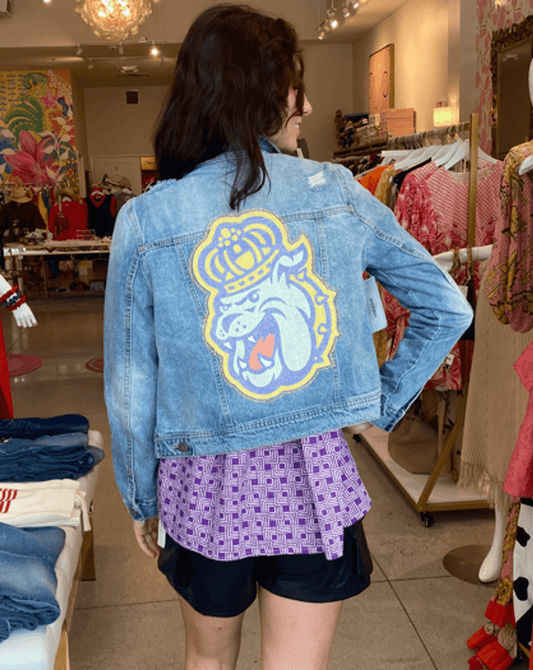 \ Game Day Jacket, Blue Denim, Multi JMU Duke