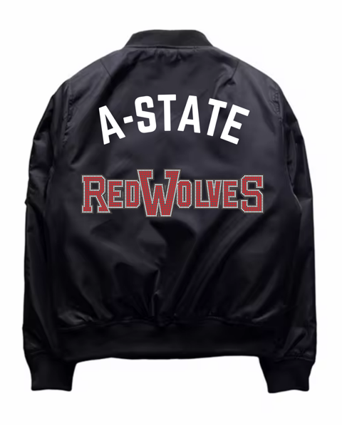 Licensed Game Day, Bomber Black, Arkansas State A-State Red Wolves