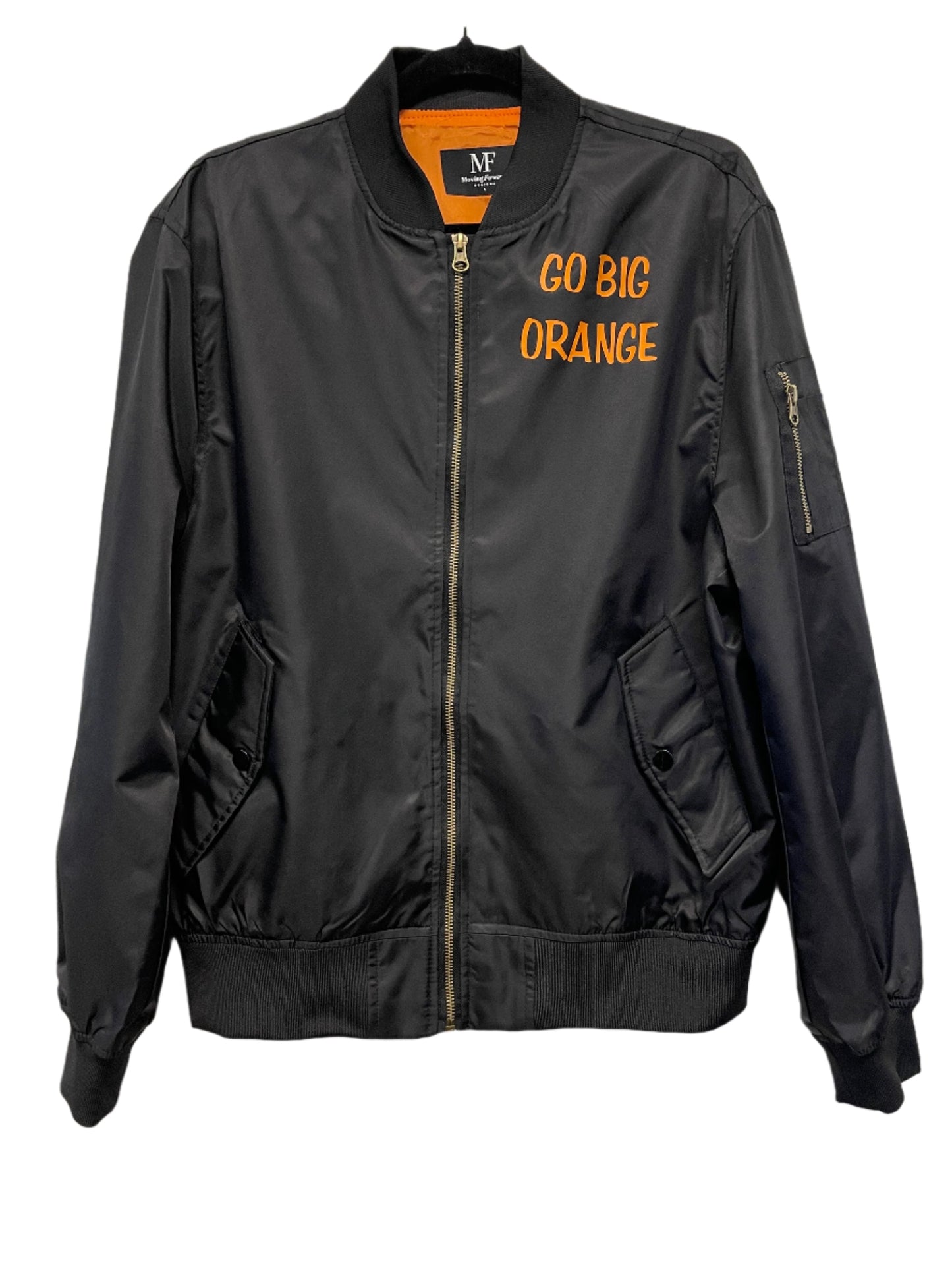 Tennessee Vols Big T & Go Big Orange Black Bomber