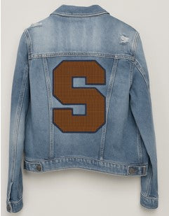 Game Day Jacket, Blue Denim, Syracuse S