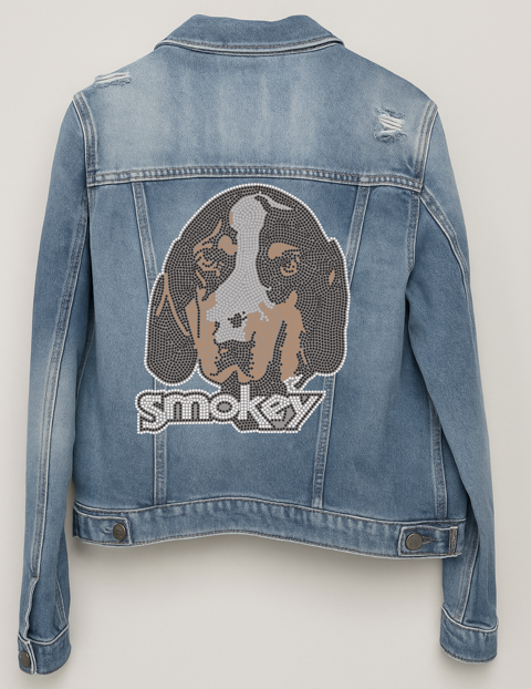 Game Day Jacket, Blue Denim, Tennessee Vols Smokey