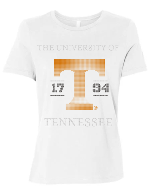Game Day T-Shirt, White, Tennessee Volunteers EST
