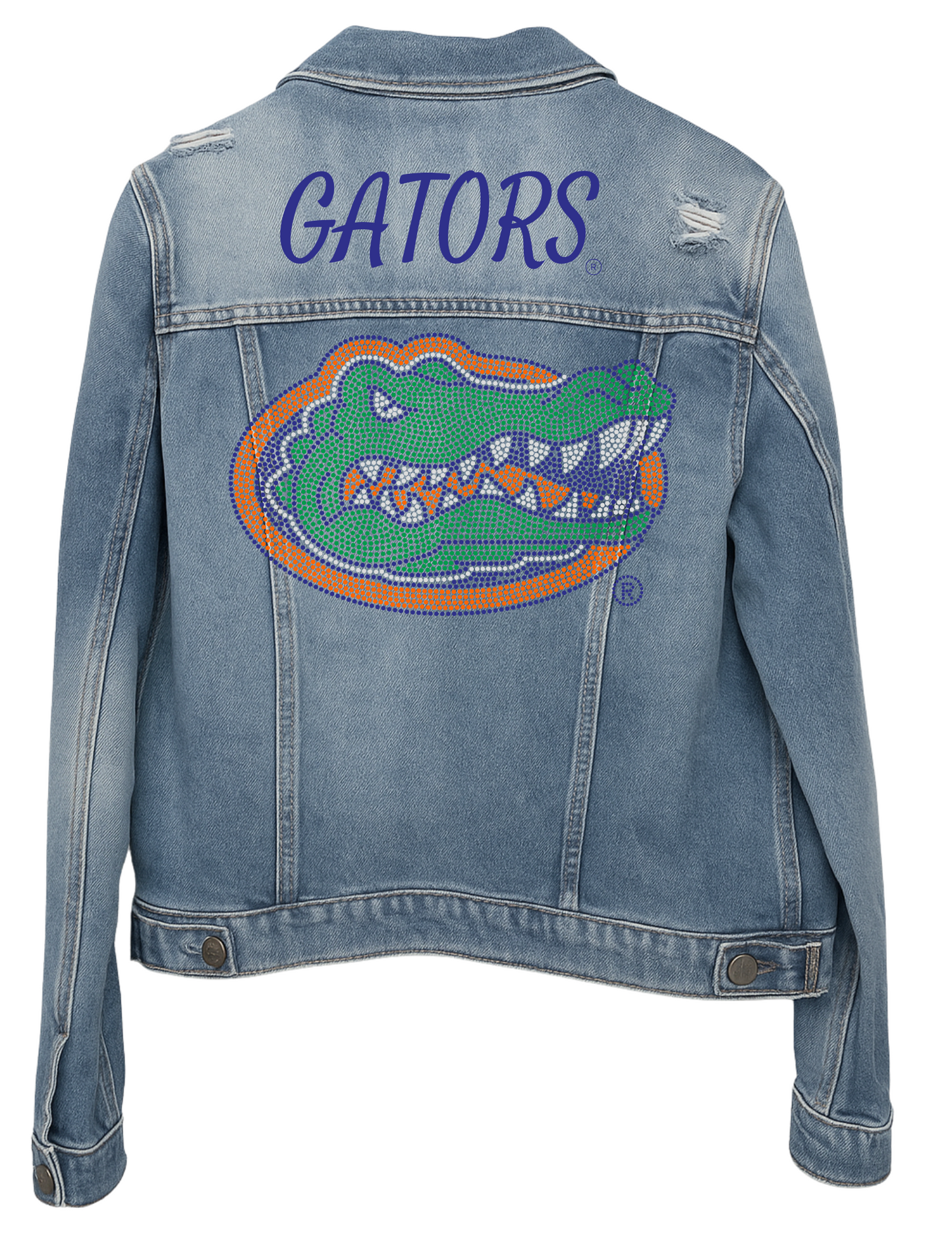 University of Florida Gators Blue Denim Jackets