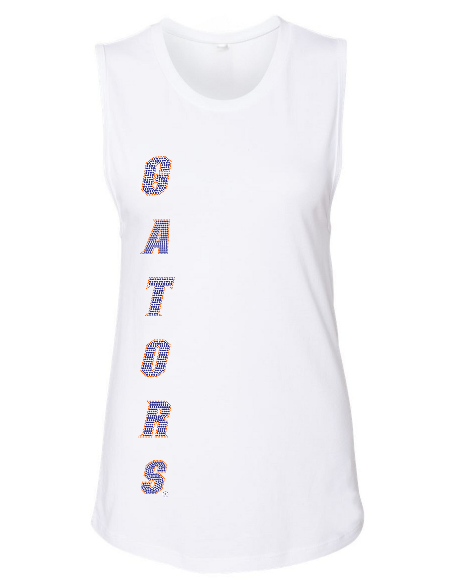 Licensed Game Day Tank Top, White, Univ of Florida Gators