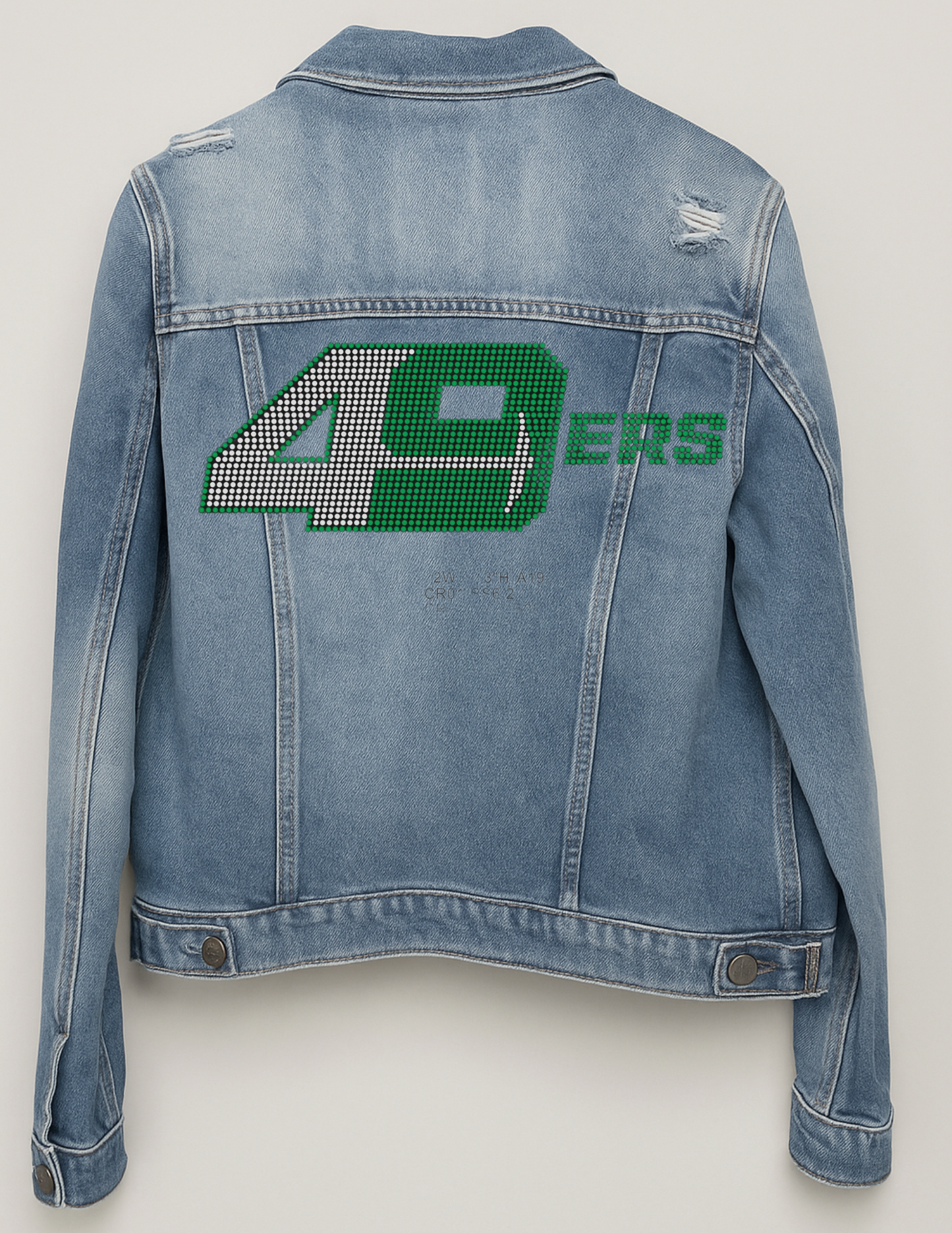 University of N Carolina-Charlotte 49ers Blue Denim Jacket