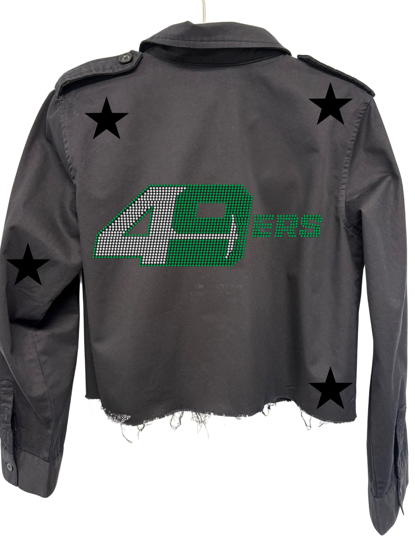 University of N Carolina Charlotte 49ers Black Shacket