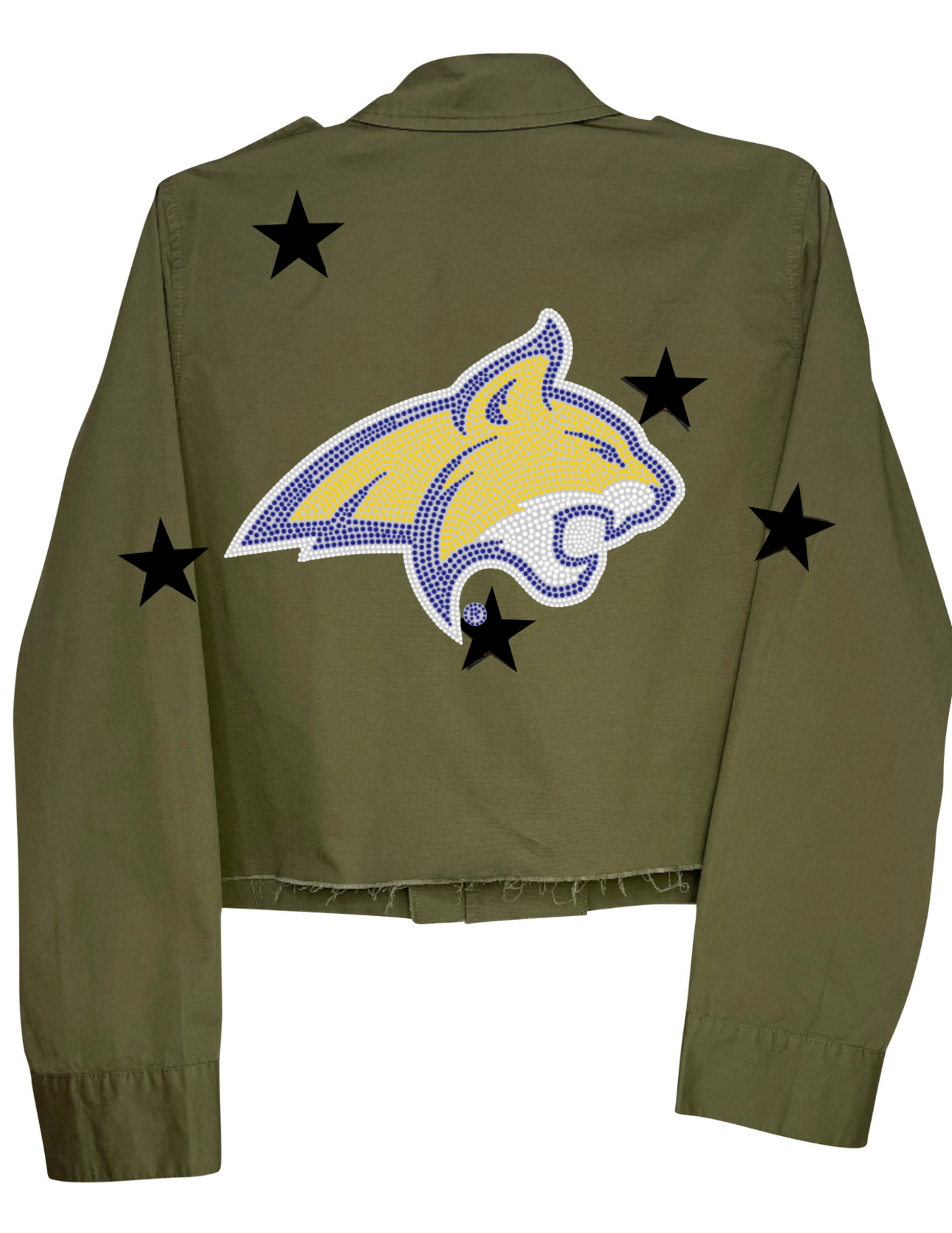 Montana State Bobcat Army Shacket