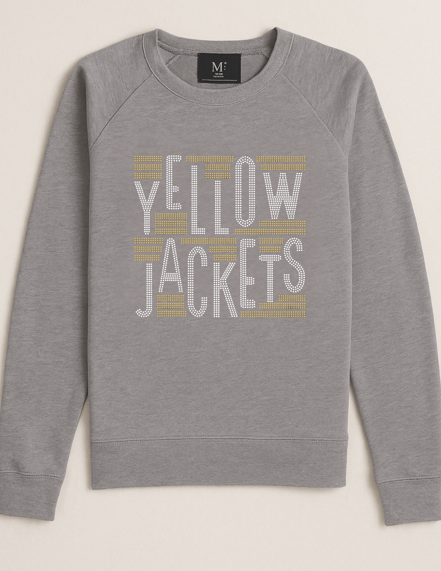 Game Day, Gray Sweatshirt, Georgia Tech Yellow Jackets