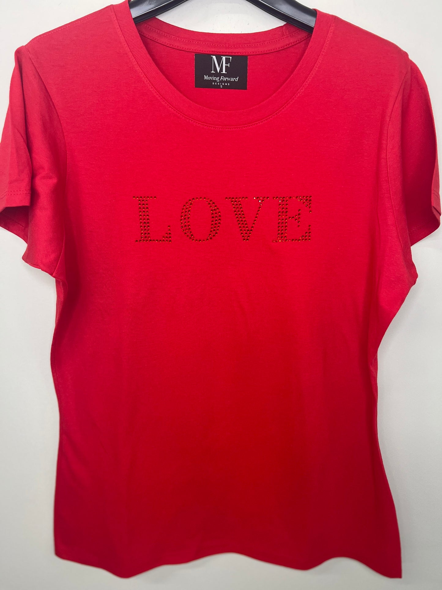 T-Shirt, Red, LOVE