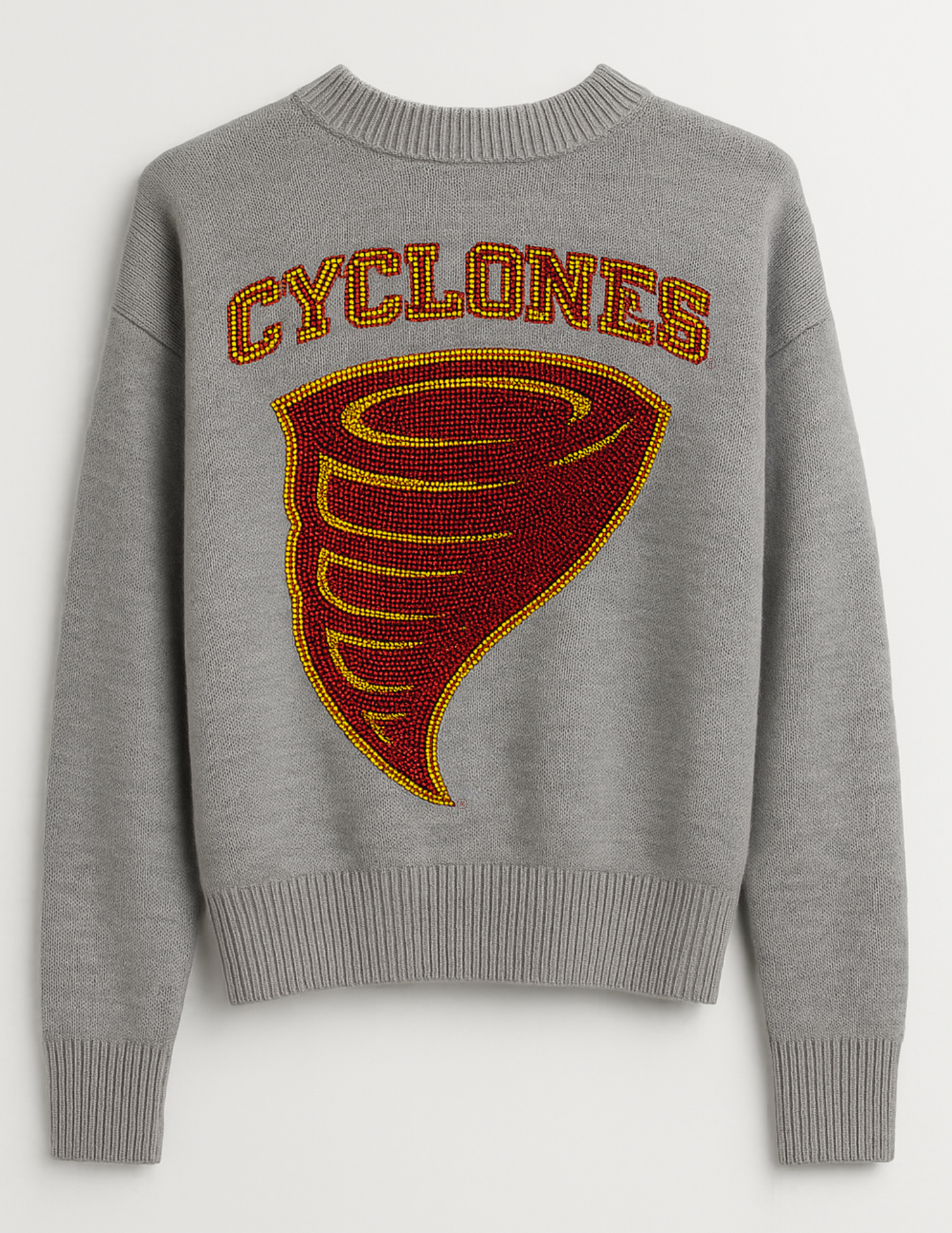 Iowa State Gray Crewneck Cyclones Sweater