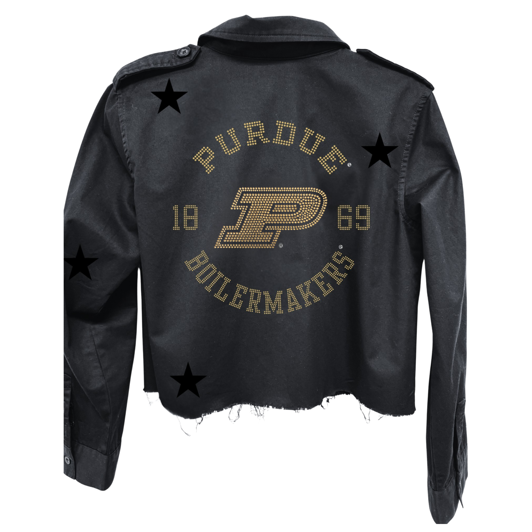 Purdue University Boilermakers EST Black Shacket