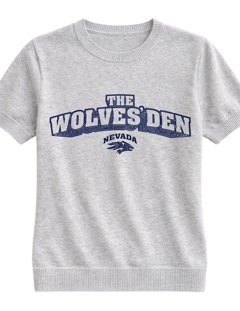 University of Nevada The Wolves' Den Grey Crewneck Sweater