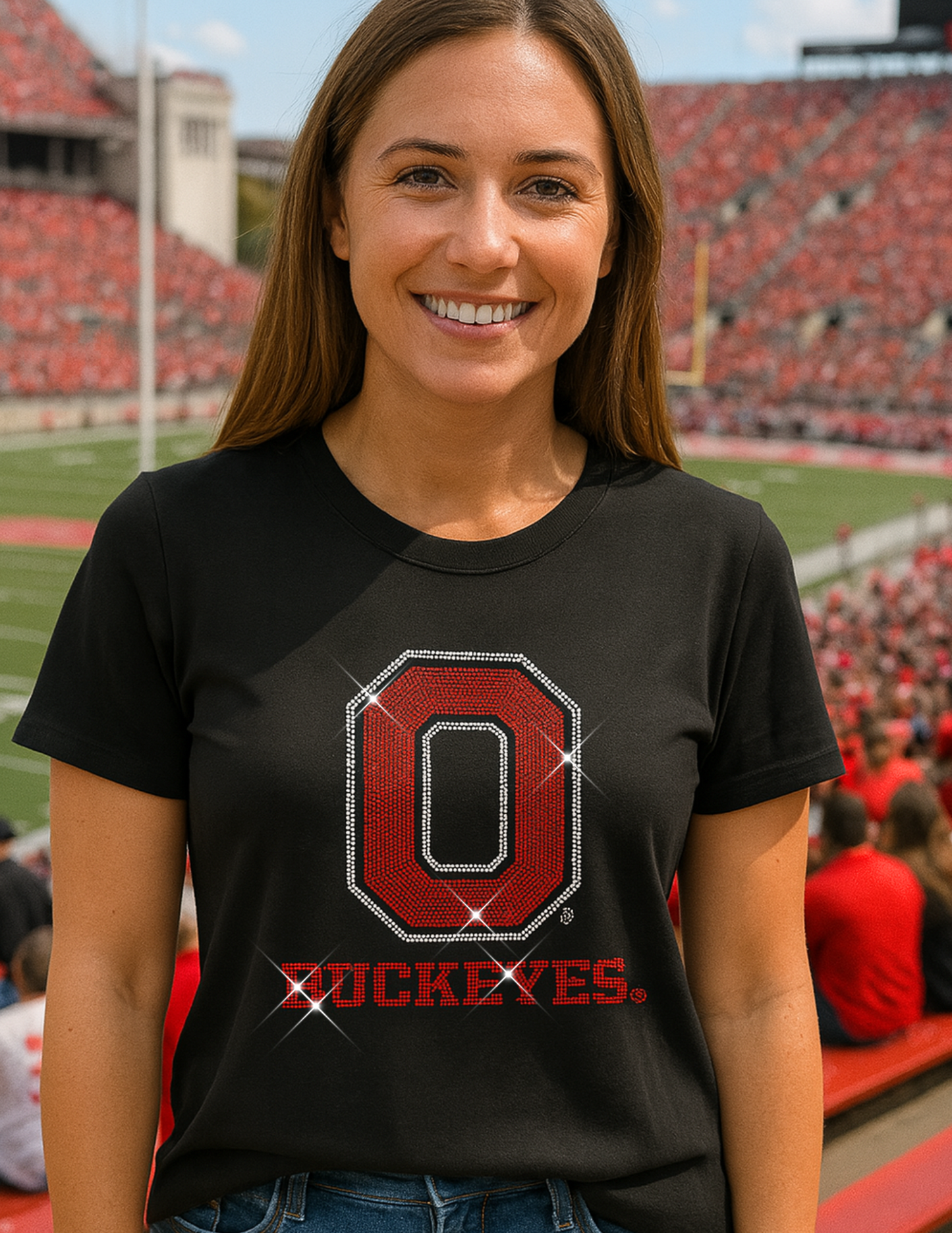 Game Day T-Shirt, Black, Ohio State O Buckeyes