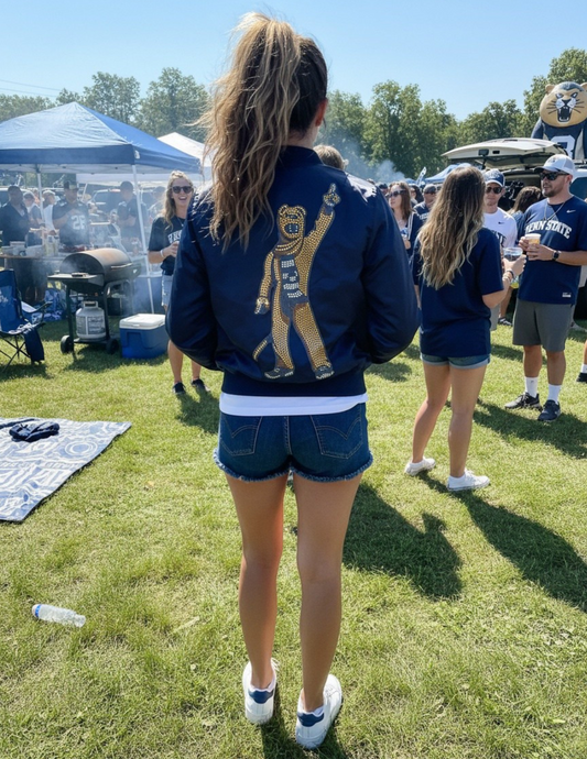 Penn State Full Body Mascot Navy Bomber