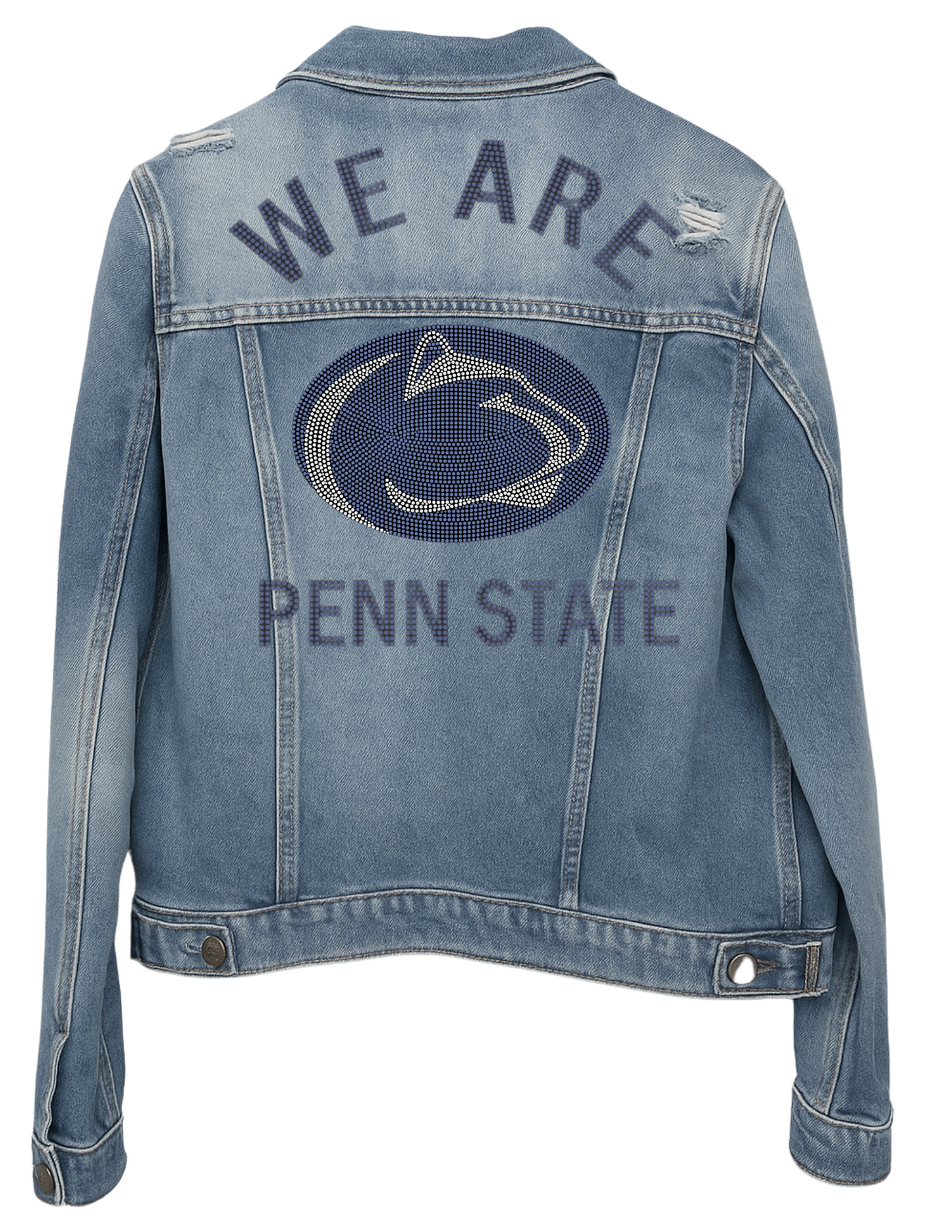 Game Day Jacket, Denim, Penn State We Are Penn State
