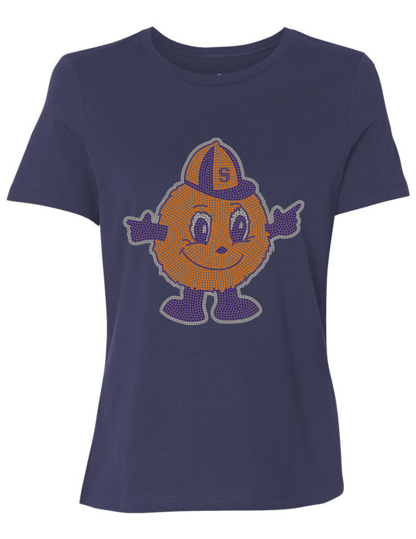 Game Day T-Shirt, Navy, Syracuse Otto the Orange