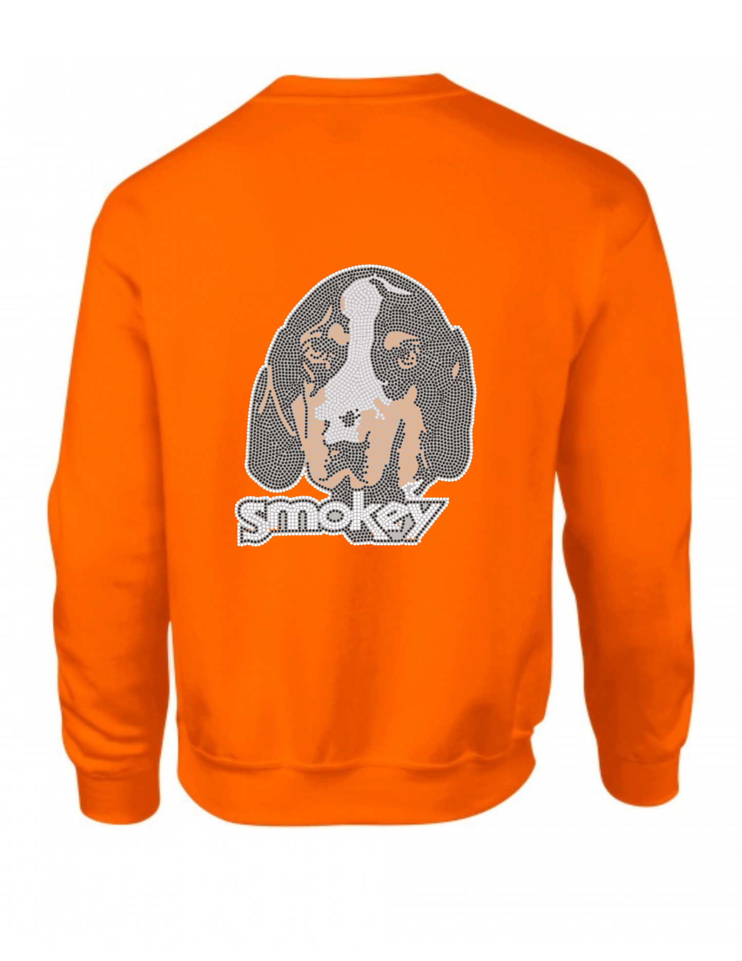 Licensed Game Day Sweatshirt, Crewneck Orange, Tennessee Vols Smokey