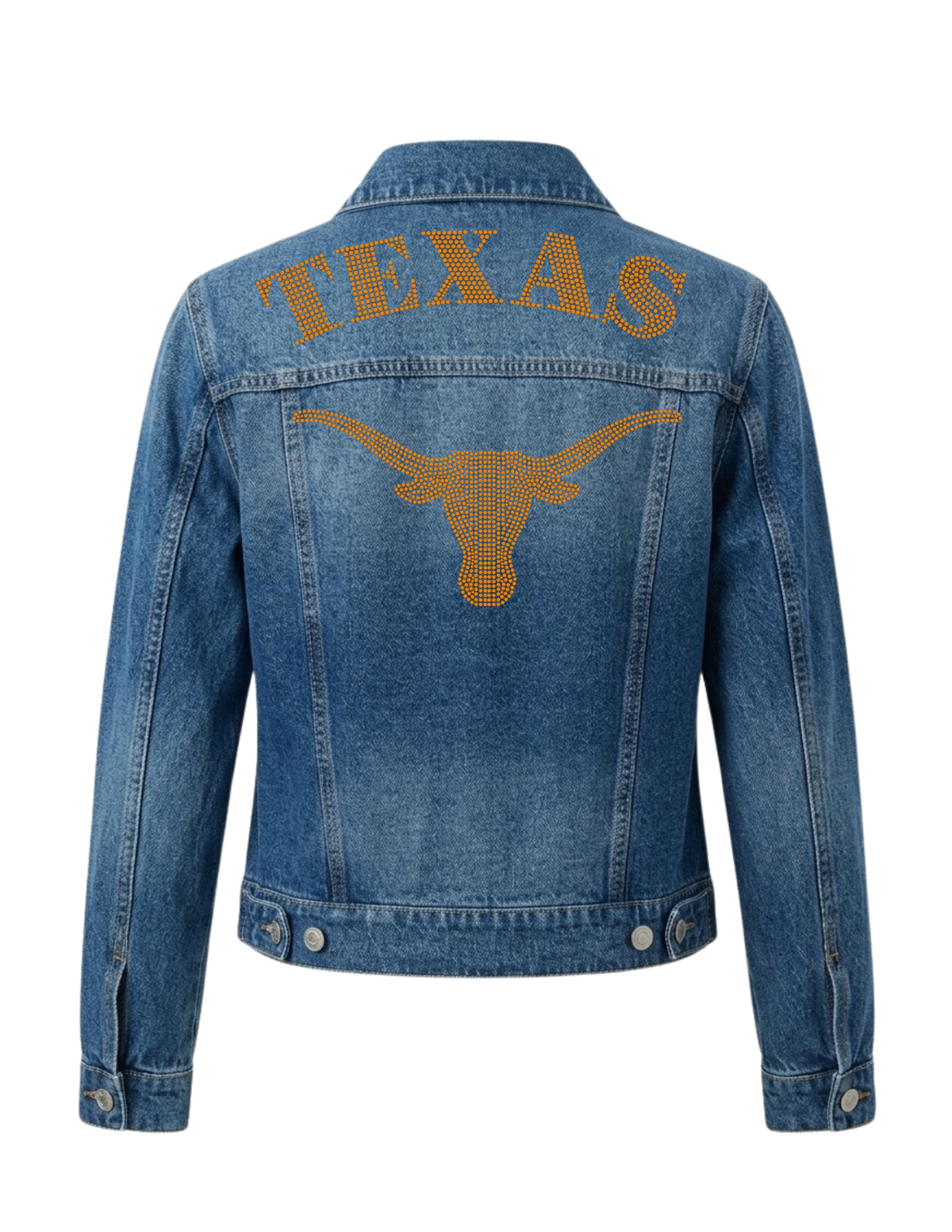 University of Texas-Austin Longhorn Blue Denim Jacket, view 3