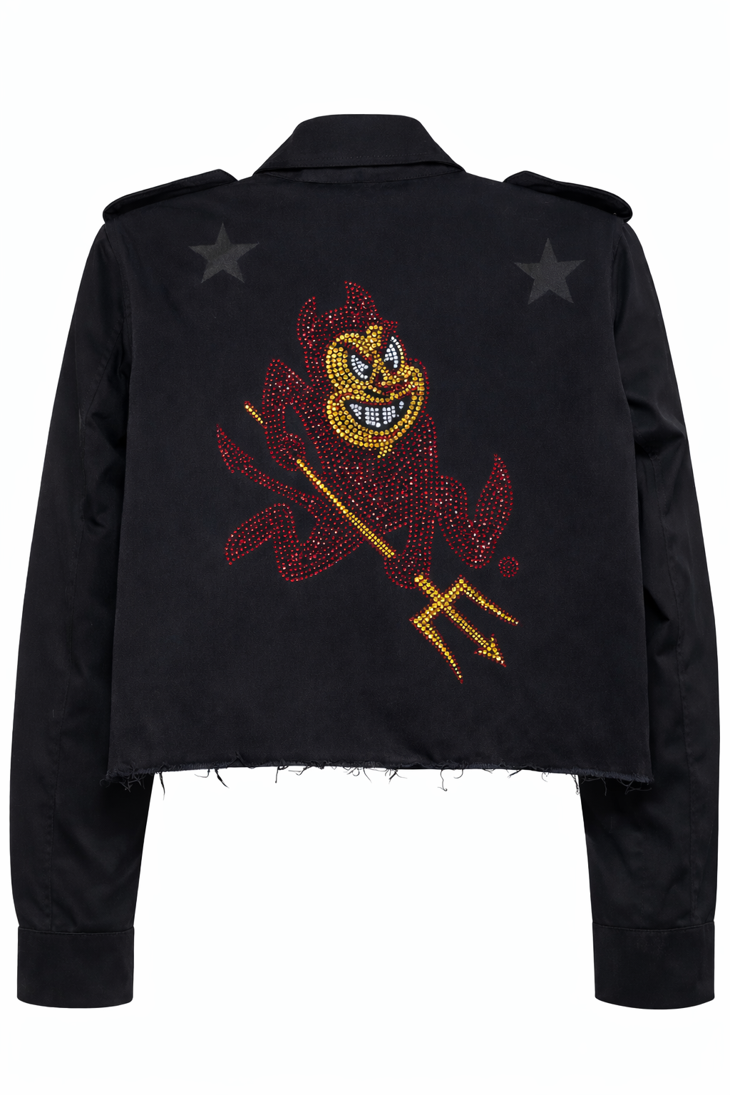 Arizona State Sparky Black Shacket
