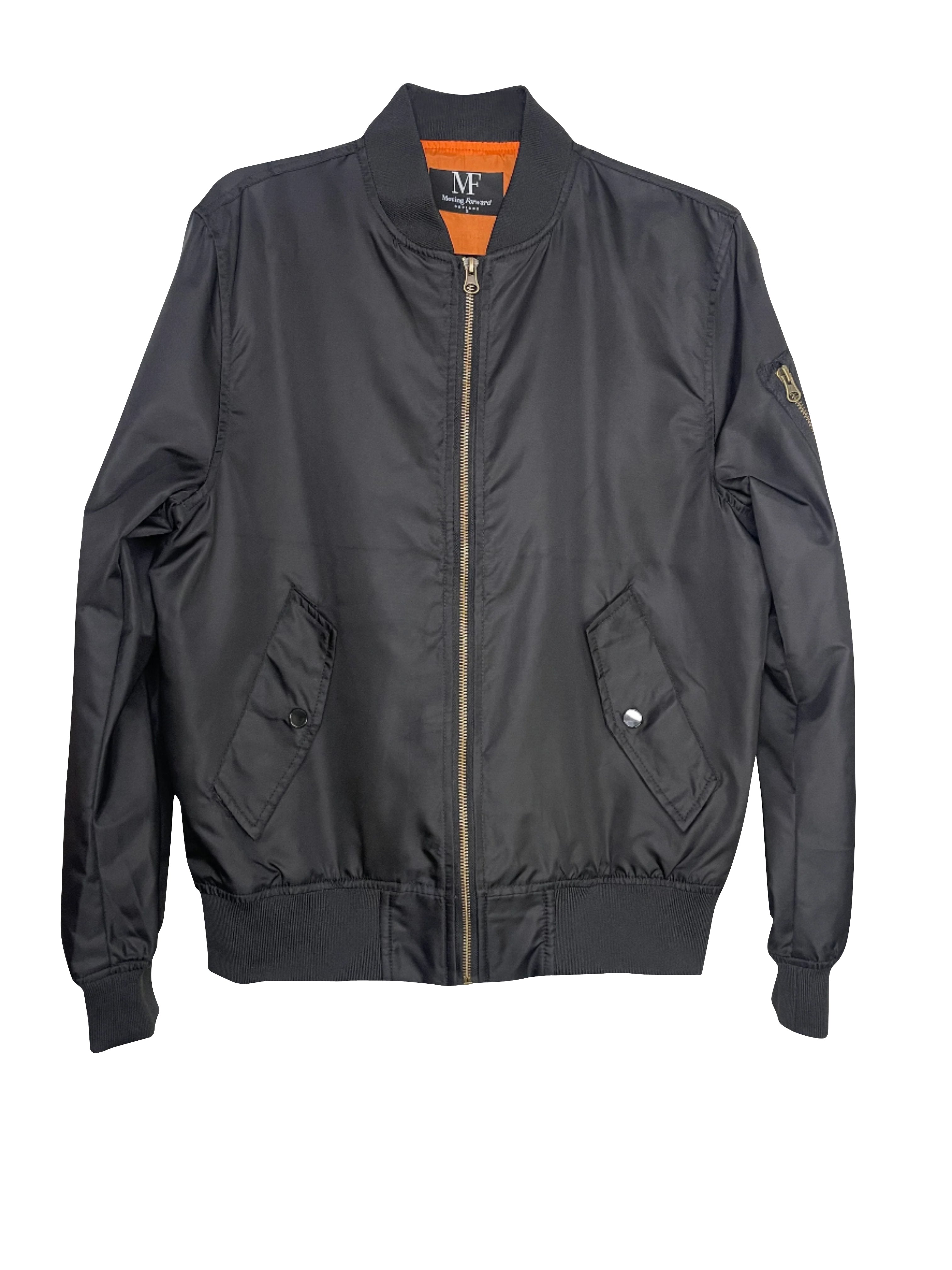 Purdue University Boilermakers EST Black Bomber Jacket