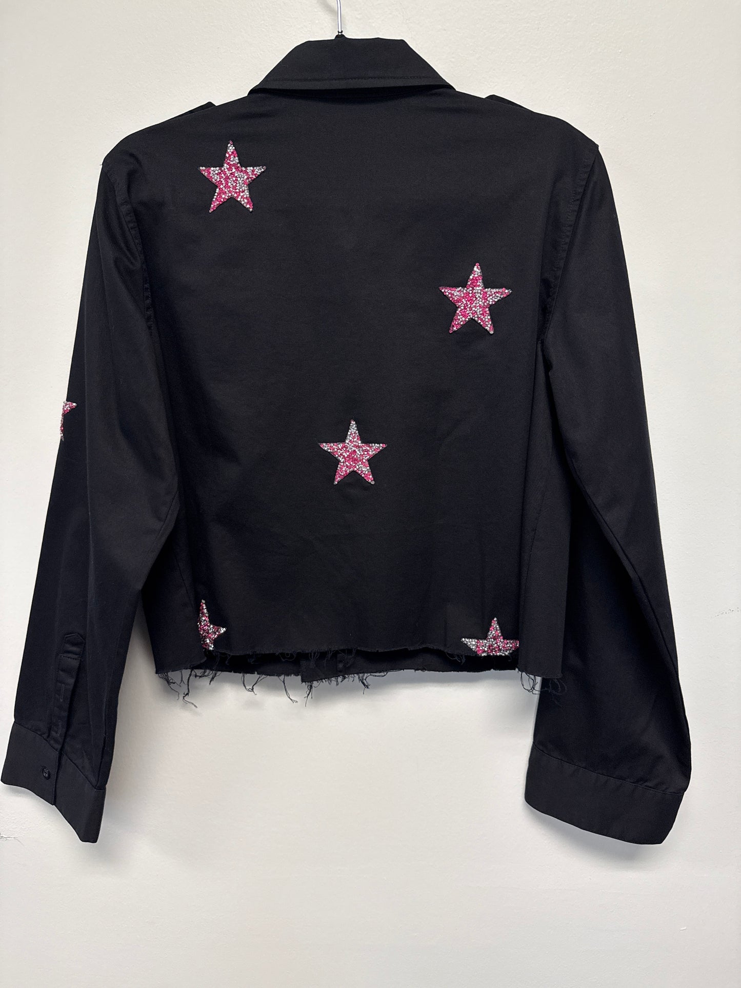 Shacket, Army Black, Love Pink Crystal Stars