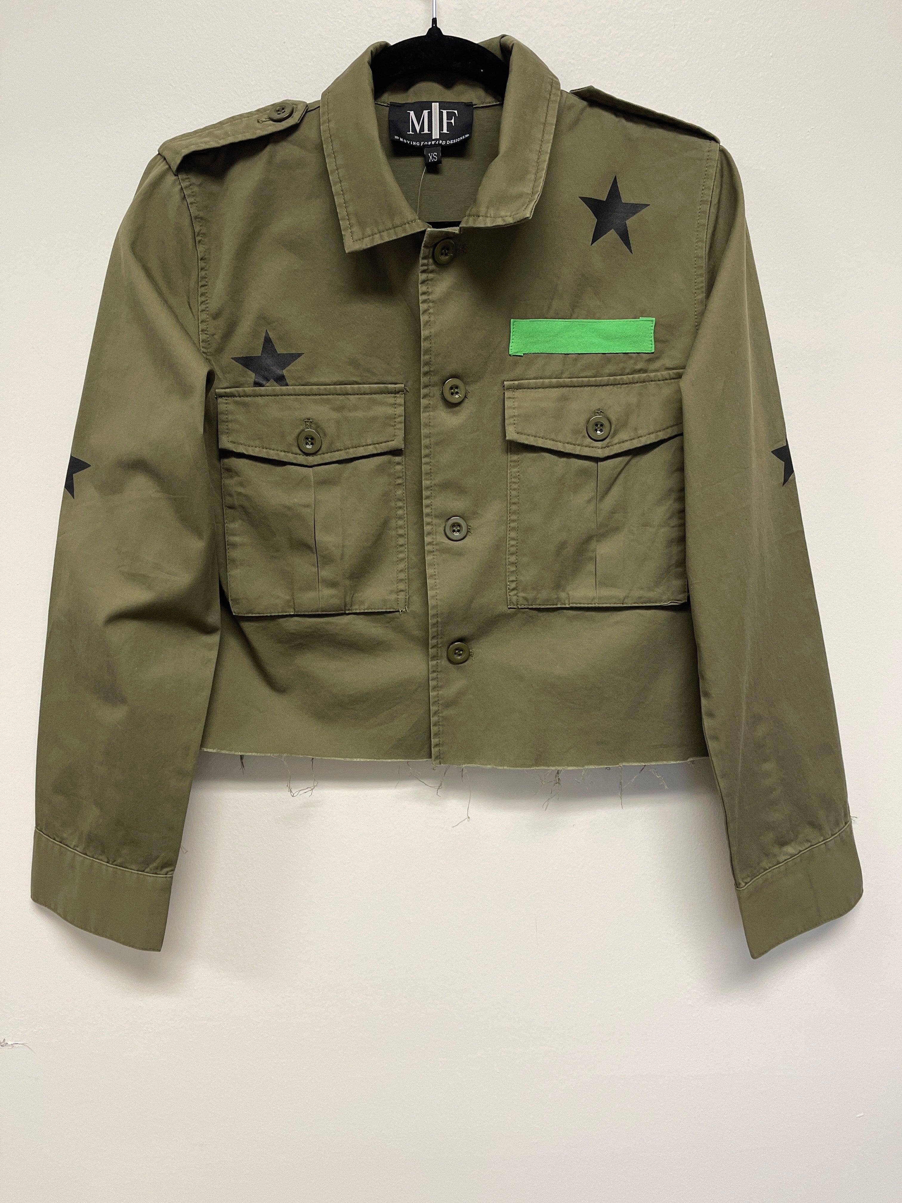 Tennessee Volunteers EST. 1794 Army Green Shacket