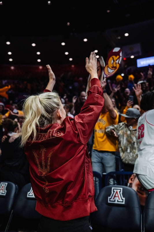 Arizona State Sun Devils Fork Maroon Bomber