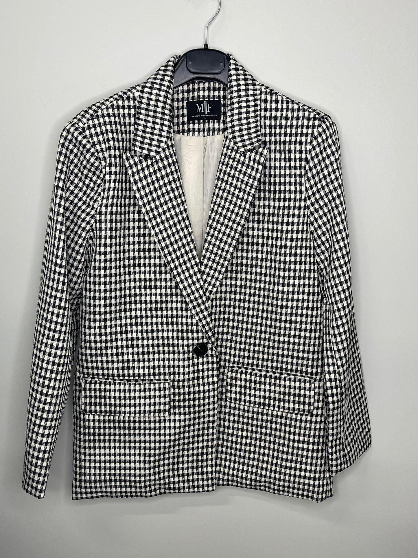 Blazer, Houndstooth, Gold Queen Bee