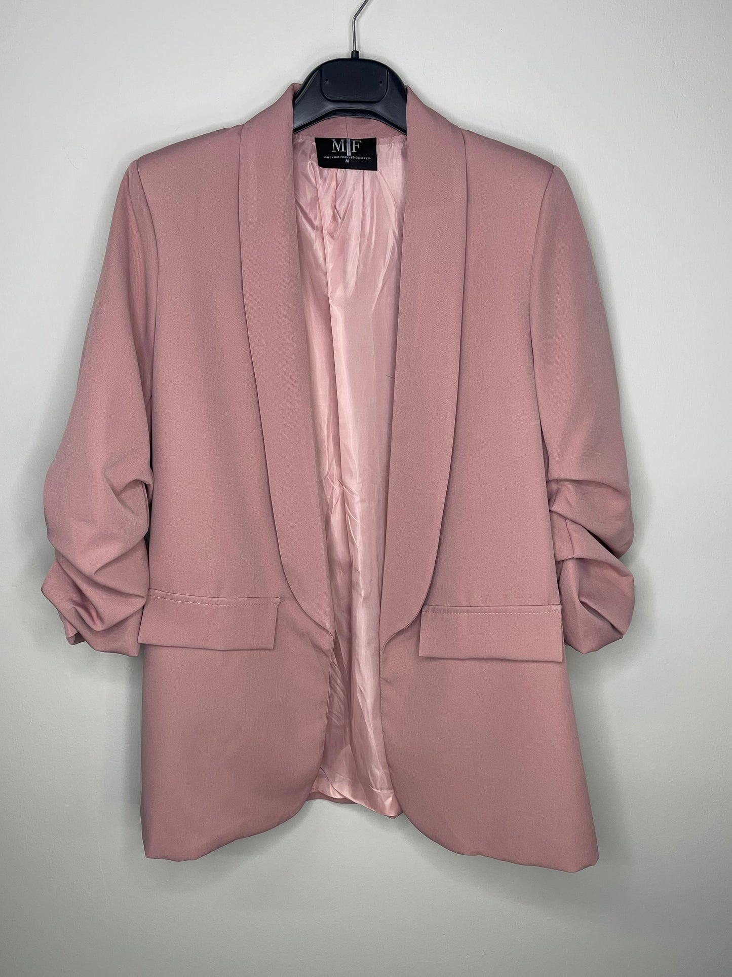 Blazer, Ruched Mauve, Silver Star